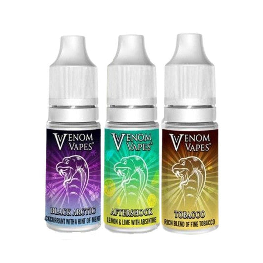 Venom Vapes 50/50 10ML  (Pack of 10)