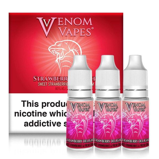 Venom Vapes 50/50 10ML Shortfill (Pack of 10)-3mg-vapeukwholesale