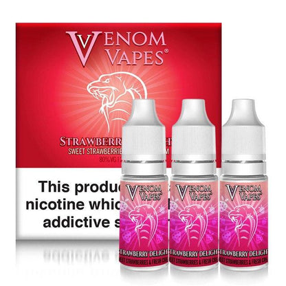 Venom Vapes 50/50 10ML Shortfill (Pack of 10)-3mg-vapeukwholesale