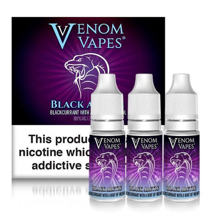 Venom Vapes 50/50 10ML Shortfill (Pack of 10)-3mg-vapeukwholesale