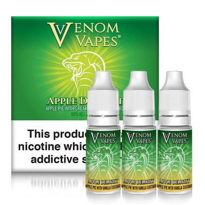 Venom Vapes 50/50 10ML  (Pack of 10)