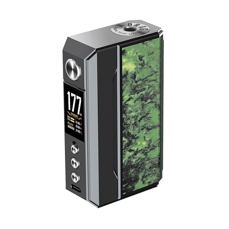 Voopoo Drag 4 Box Mod-Gunmetal + Forest Green-vapeukwholesale