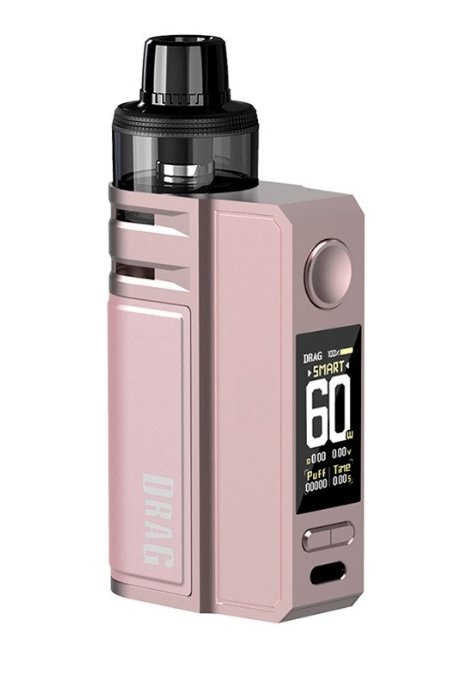 Voopoo Drag E60 Pod Mod Kit-Pink-vapeukwholesale