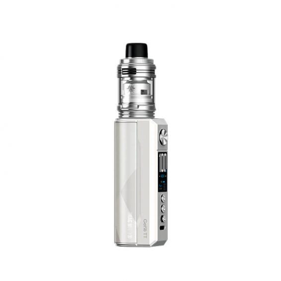 VooPoo Drag M100S Vape Kit-Pearl White-vapeukwholesale