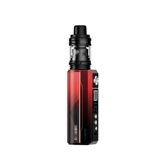 VooPoo Drag M100S Vape Kit-Red/Black-vapeukwholesale