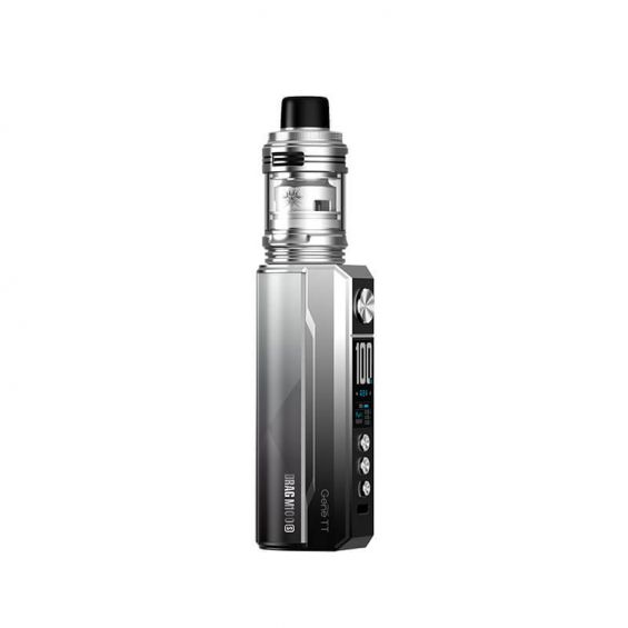 VooPoo Drag M100S Vape Kit-Silver & Black-vapeukwholesale