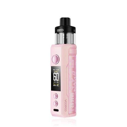 Voopoo Drag S2 Pod Vape Kit Device - Glow Pink - vapeukwholesale