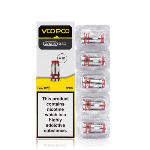 Voopoo PnP X Replacement Coils - Pack of 5-0.6ohm-vapeukwholesale