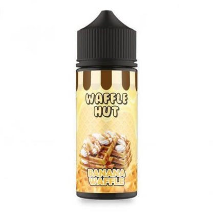 Waffle Hut E liquid 100ml Shortfill-Banana Waffle-vapeukwholesale