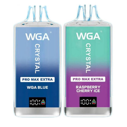 WGA Crystal Pro Max Extra 15000 Puffs Disposable Vape - Box of 10