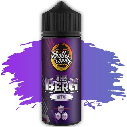 Whistle Candy 100ml E Liquid Shortfill-Grape Berg-vapeukwholesale