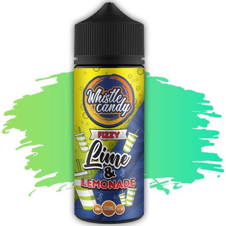 Whistle Candy 100ml E Liquid Shortfill-Lime and Lemonade Fizzy-vapeukwholesale