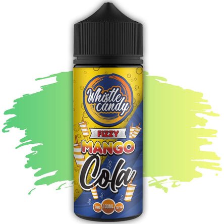 Whistle Candy 100ml E Liquid Shortfill-Mango Cola Fizzy-vapeukwholesale