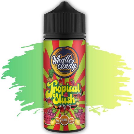 Whistle Candy 100ml E Liquid Shortfill-Tropical Slush-vapeukwholesale