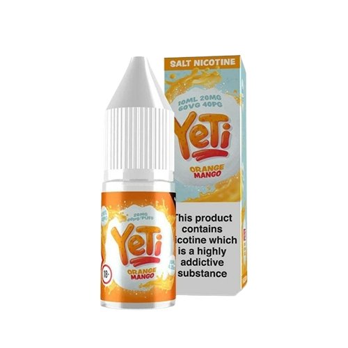 Yeti 10ml Nic Salt (Pack of 10)-Orange Mango-vapeukwholesale