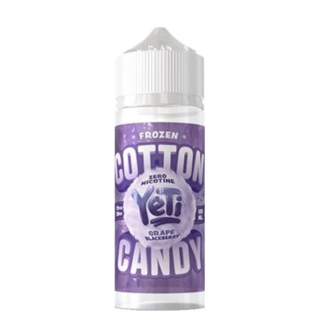 Yeti Cotton Candy 100ML Shortfill-Grape Blackberry-vapeukwholesale