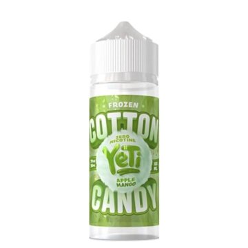 Yeti Cotton Candy 100ML Shortfill-Apple Mango-vapeukwholesale