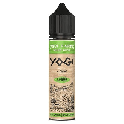 Yogi 50ml Shortfill-Green Apple-vapeukwholesale