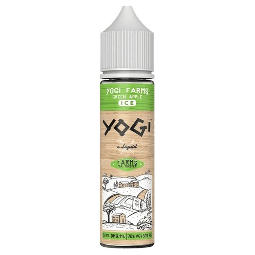 Yogi Ice 50ml Shortfill-Green Apple Ice-vapeukwholesale