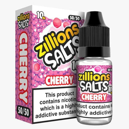 Zillions Nic Salt 10ml Pack of 5-Cherry-vapeukwholesale