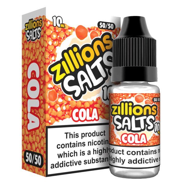 Zillions Nic Salt 10ml Pack of 5-Cola-vapeukwholesale