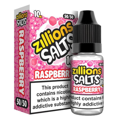 Zillions Nic Salt 10ml Pack of 5-Raspberry-vapeukwholesale