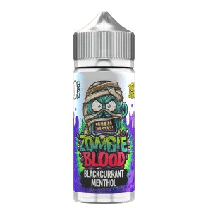 Zombie Blood 100ml - E Liquids-Blackcurrant Menthol-vapeukwholesale